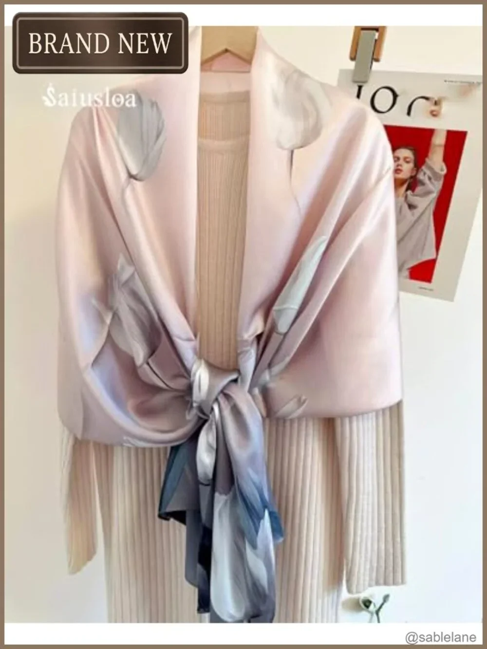 silky satin long shawl wrap fashion scarf for women formal evening wear